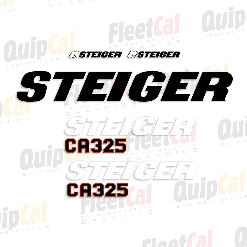 Steiger Tractor Decals