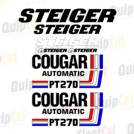 Steiger Tractor Decals