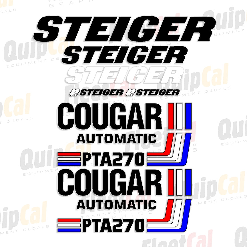 Steiger Tractor Decals