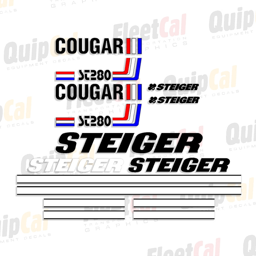 Steiger Tractor Decals