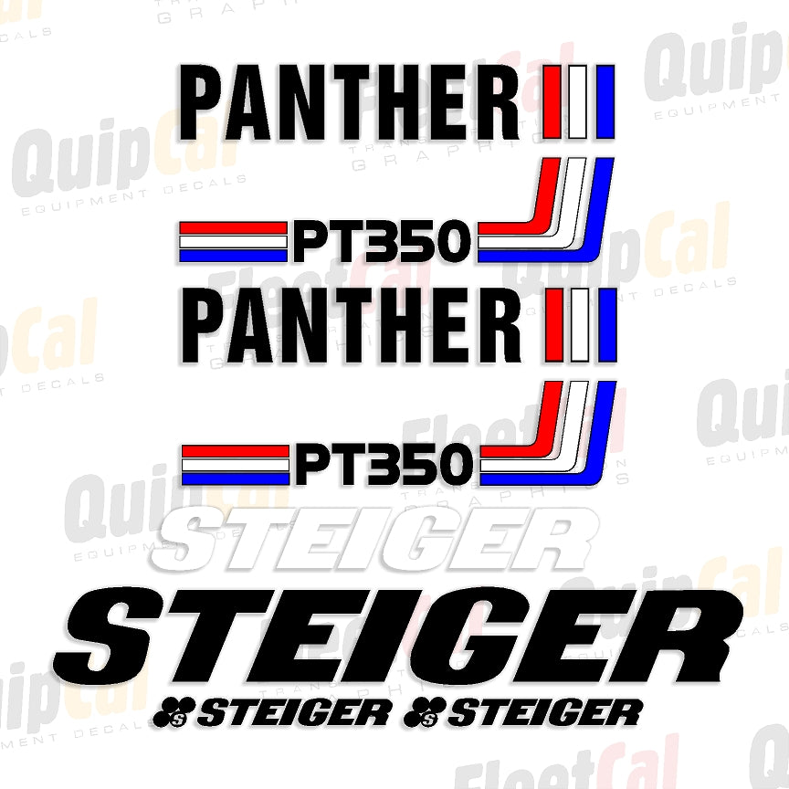 Steiger Tractor Decals