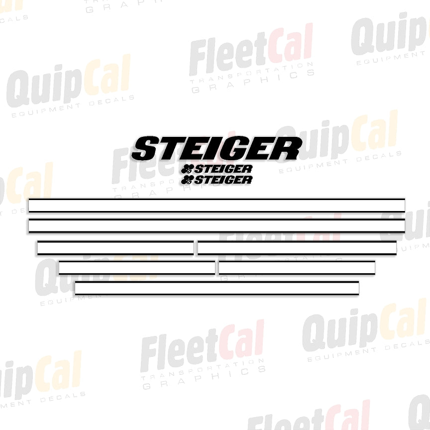 Steiger Tractor Decals