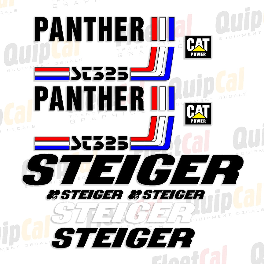 Steiger Tractor Decals