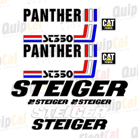 Steiger Tractor Decals