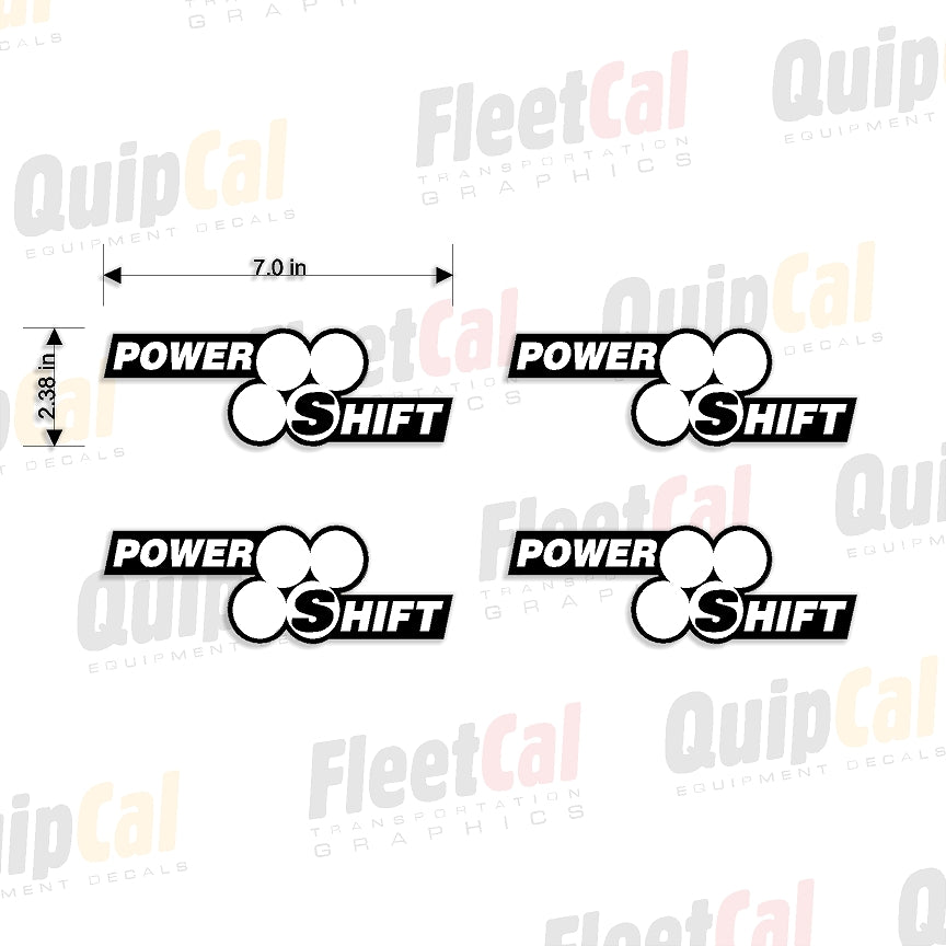 Steiger Powershift Decals