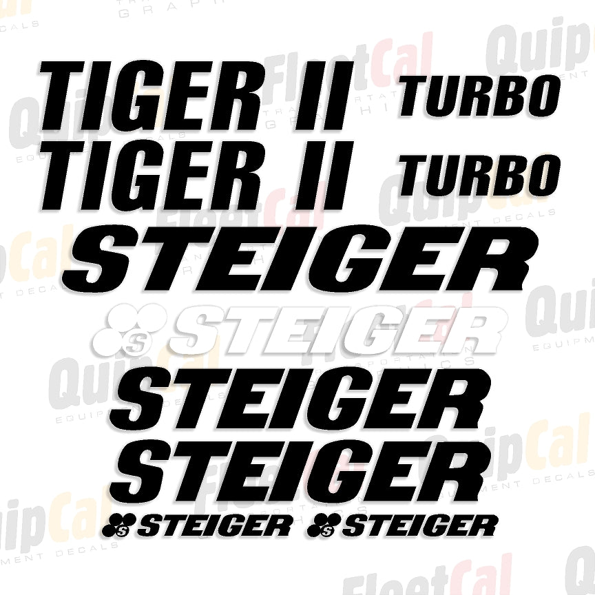 Steiger Tractor Decals