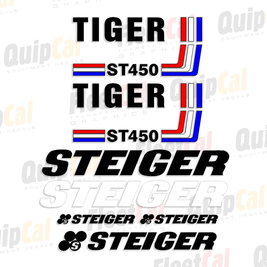 Steiger Tractor Decals