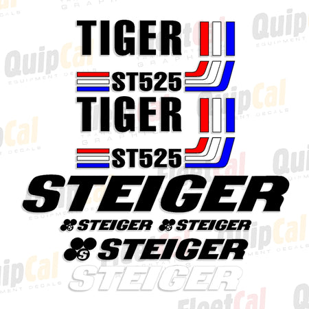 Steiger Tractor Decals