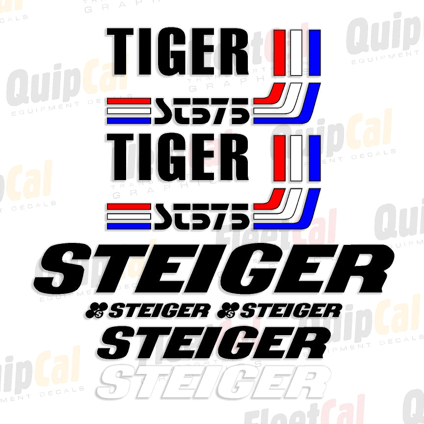 Steiger Tractor Decals