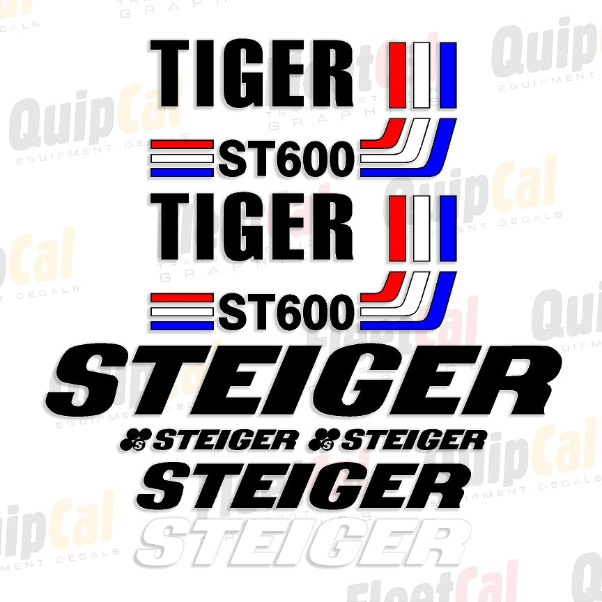 Steiger Tractor Decals