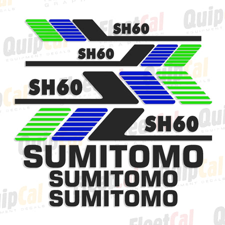 Sumitomo Excavator Decals