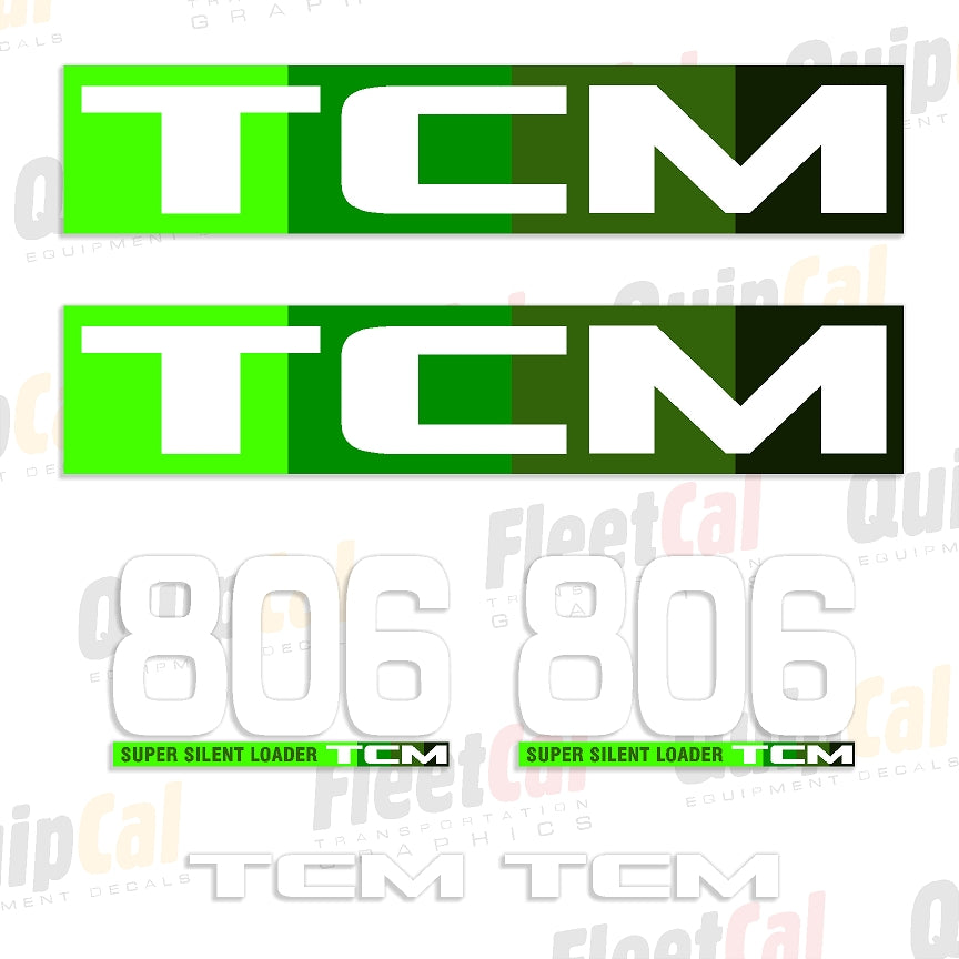 TCM Wheel Loader Decals