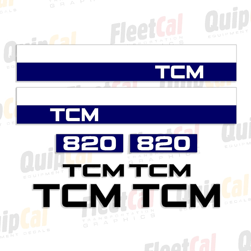 TCM Wheel Loader Decals