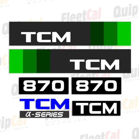 TCM Wheel Loader Decals