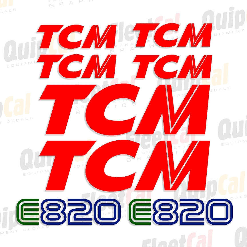 TCM Wheel Loader Decals