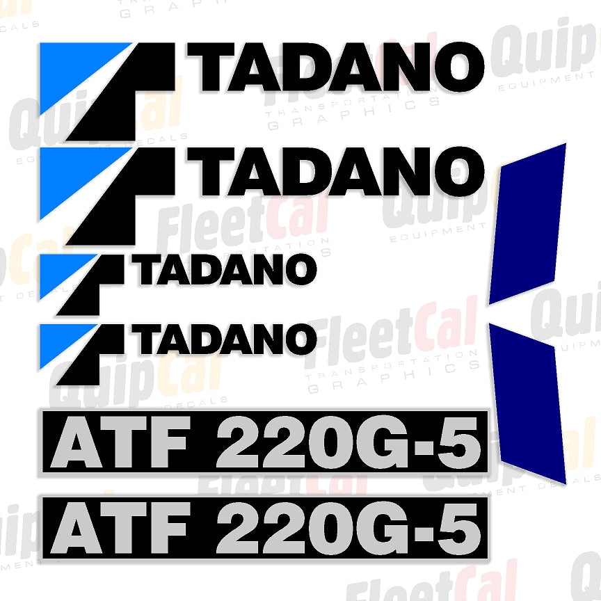 Tadano Crane Decals