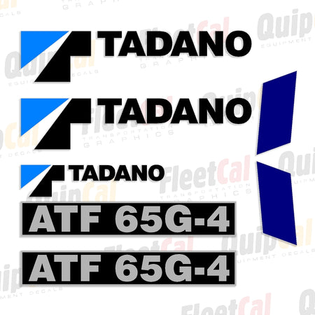 Tadano Crane Decals