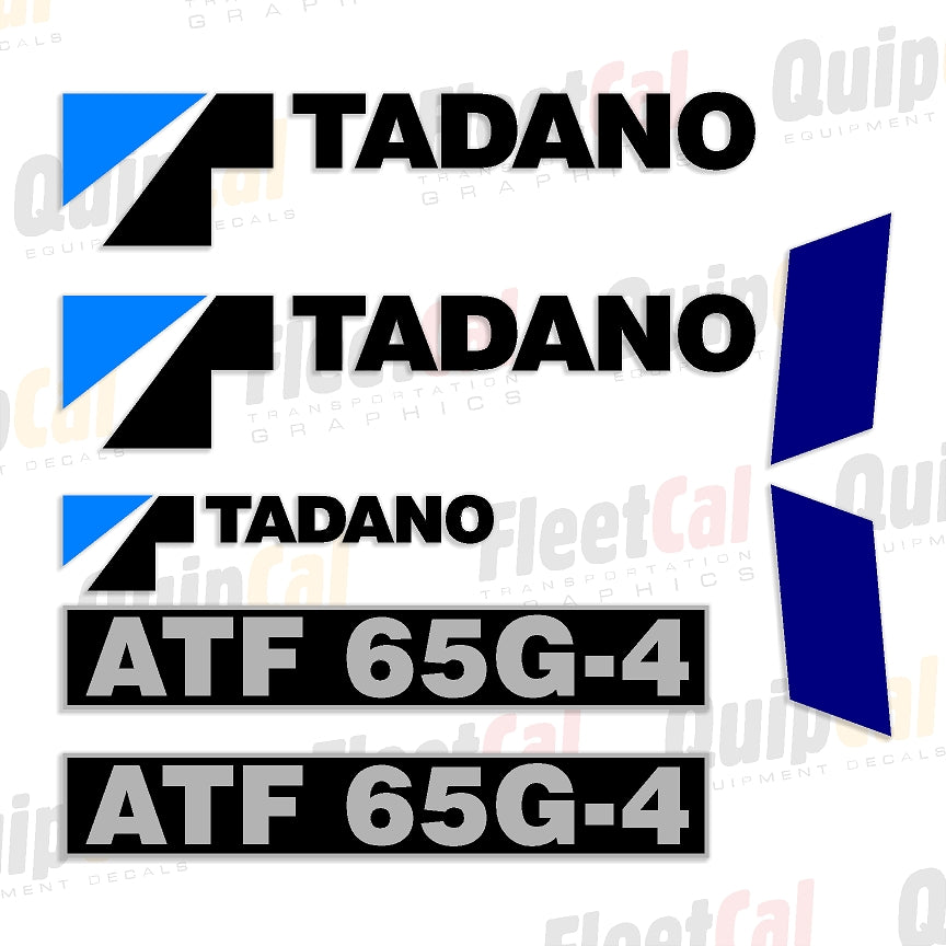 Tadano Crane Decals