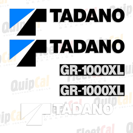 Tadano Crane Decals