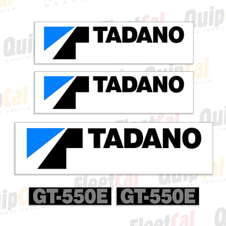 Tadano Crane Decals