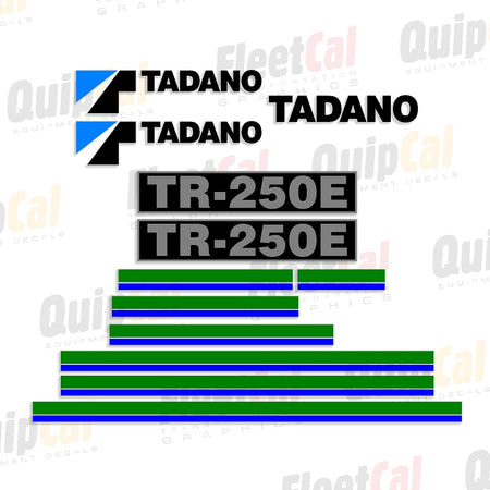 Tadano Crane Decals