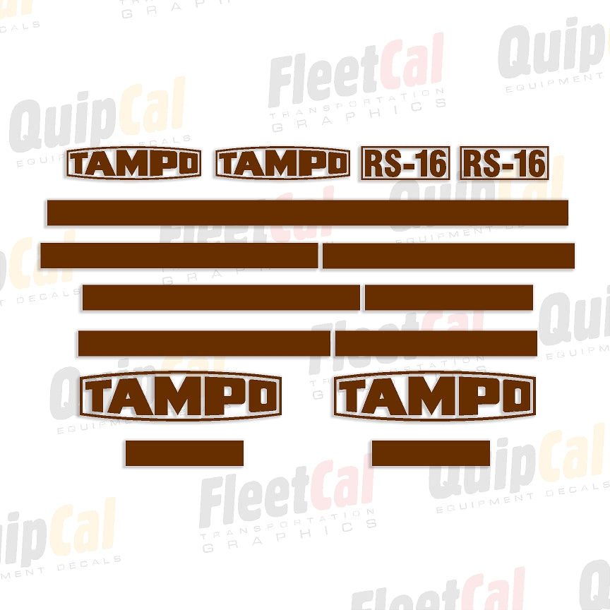 Tampo Roller Decals