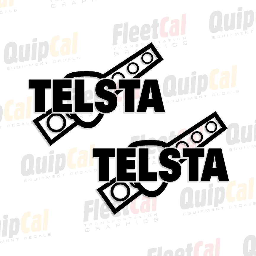 Telsta Lifts Logo Decals (1 PAIR)