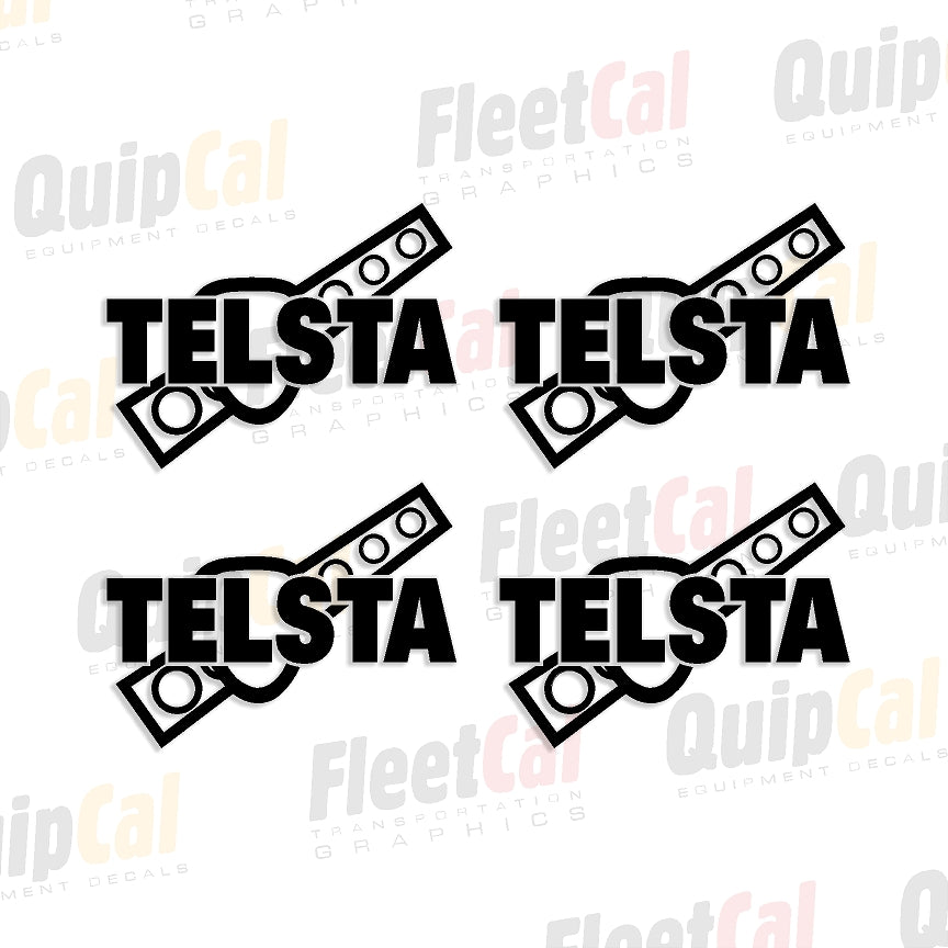 Telsta Lifts Logo Decals 6.0 in. x 8.0 in. (QTY 4)