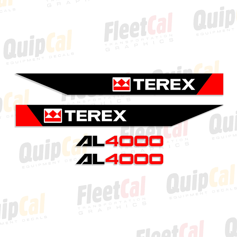 Decals for Terex Amida Light Towers