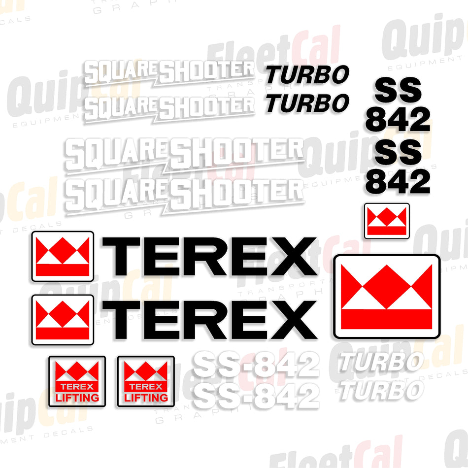 Decals for Terex Telehandlers