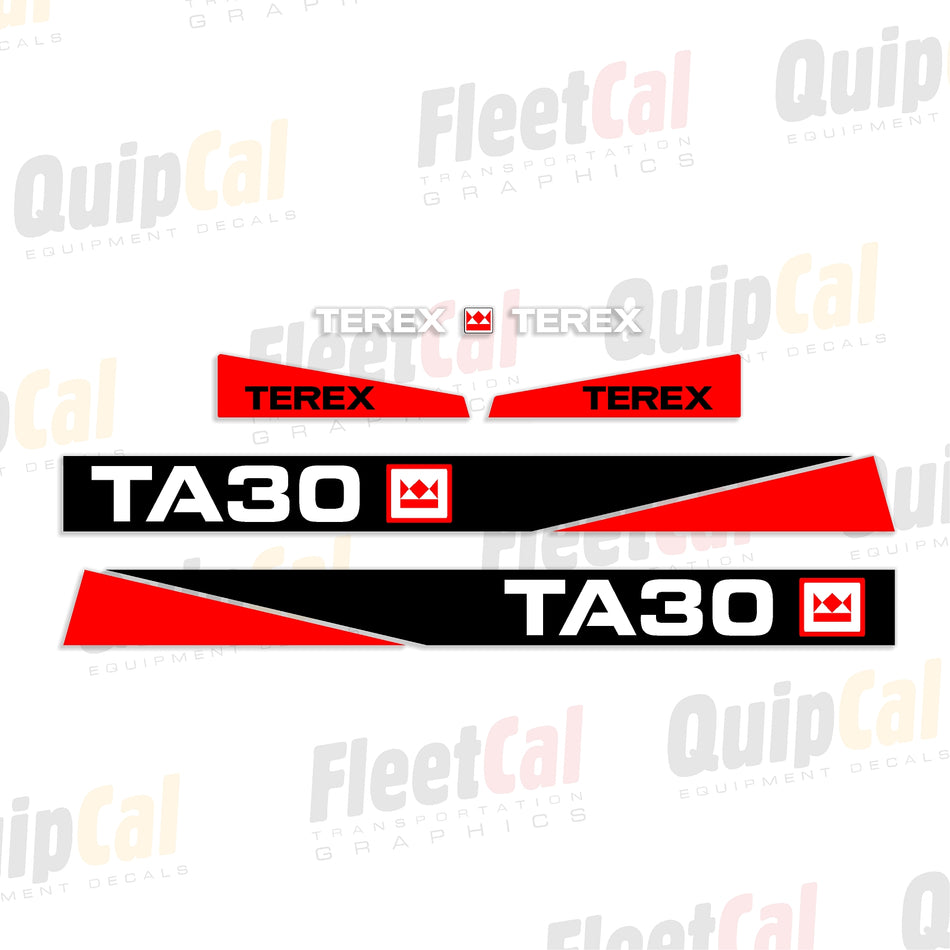 Decals for Terex Haul Trucks