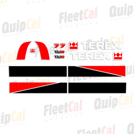 Decals for Terex Haul Trucks