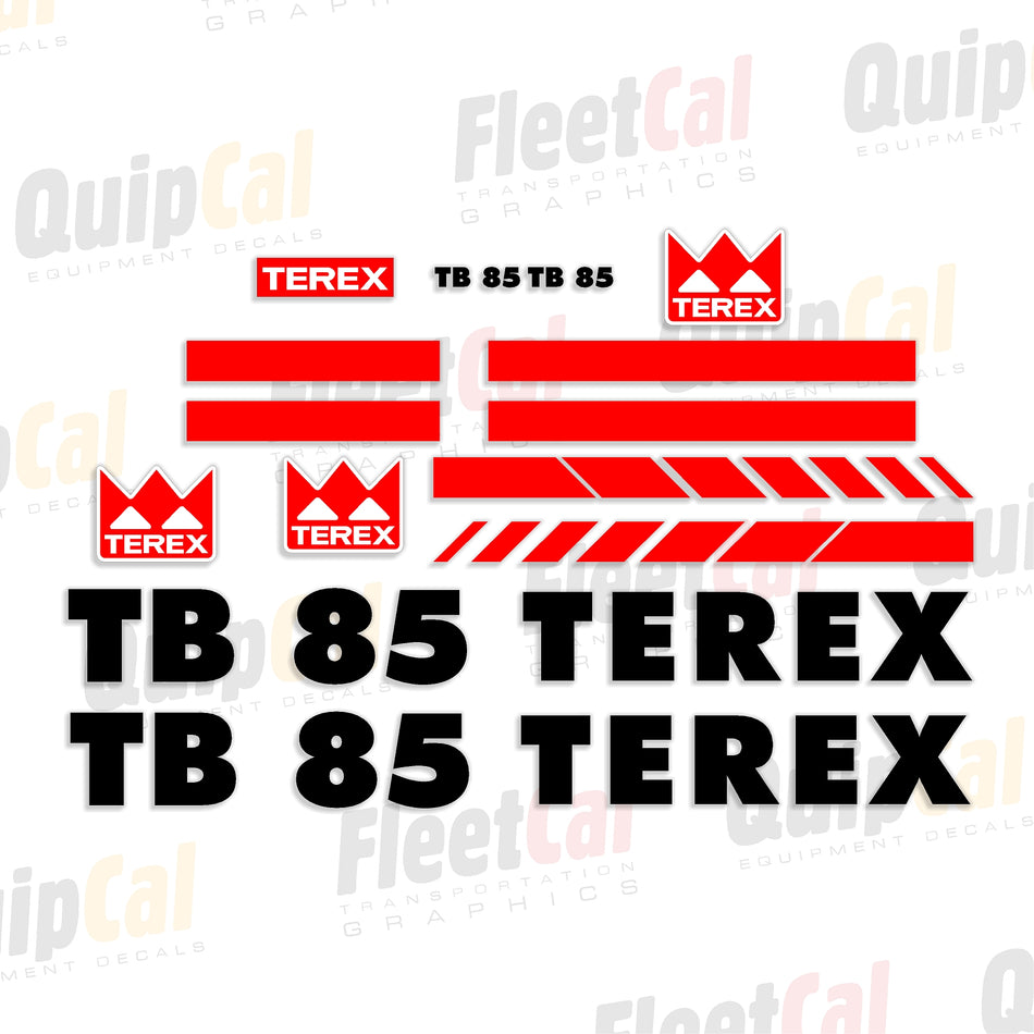 Decals for Terex Manlifts