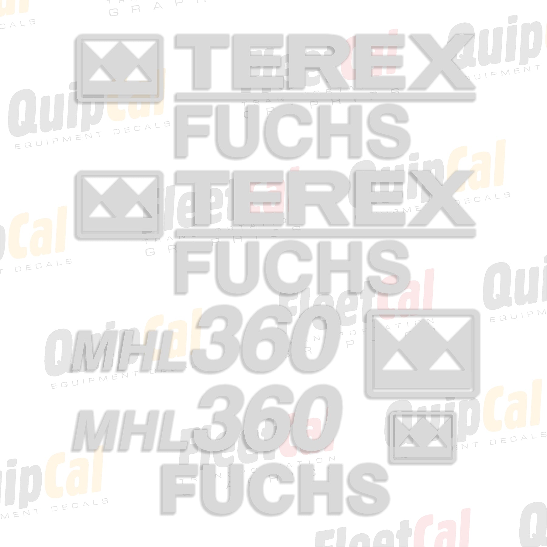 Terex Decals