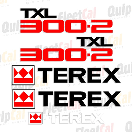 Terex Wheel Loader Decals