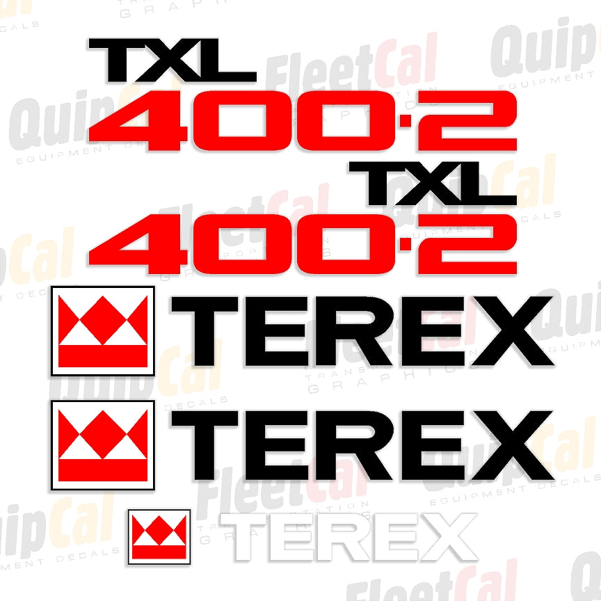 Terex Wheel Loader Decals