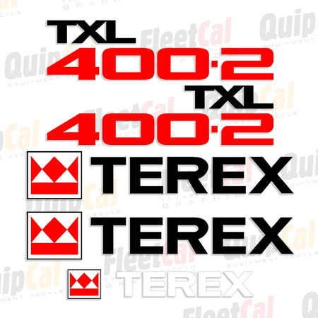 Terex Wheel Loader Decals