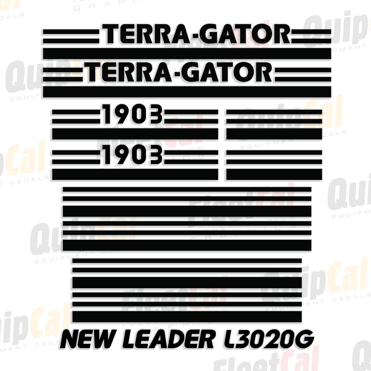 TerraGator Decal Sets