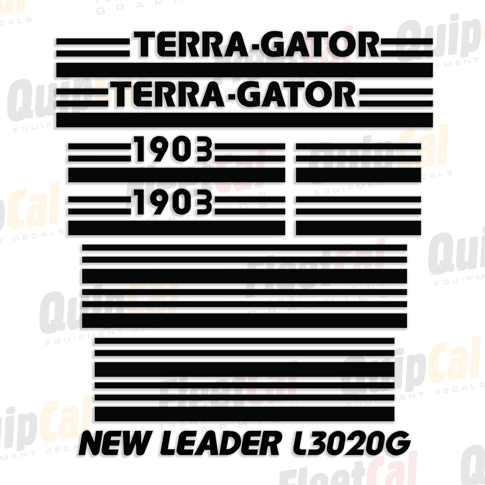 TerraGator Decal Sets