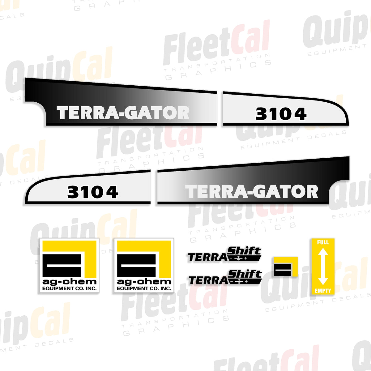 TerraGator Decal Sets