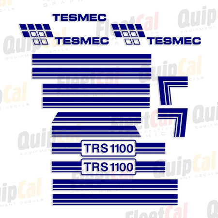 Tesmec Trencher Decals