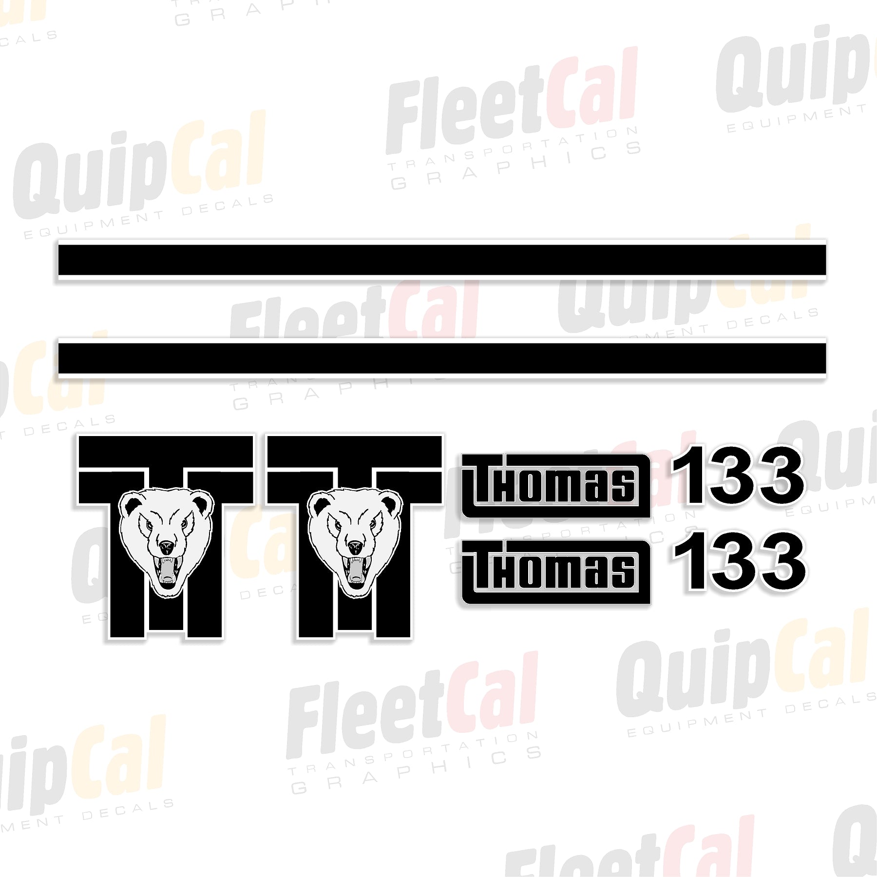 Thomas Skid Loader Decals