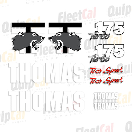 Thomas Skid Loader Decals