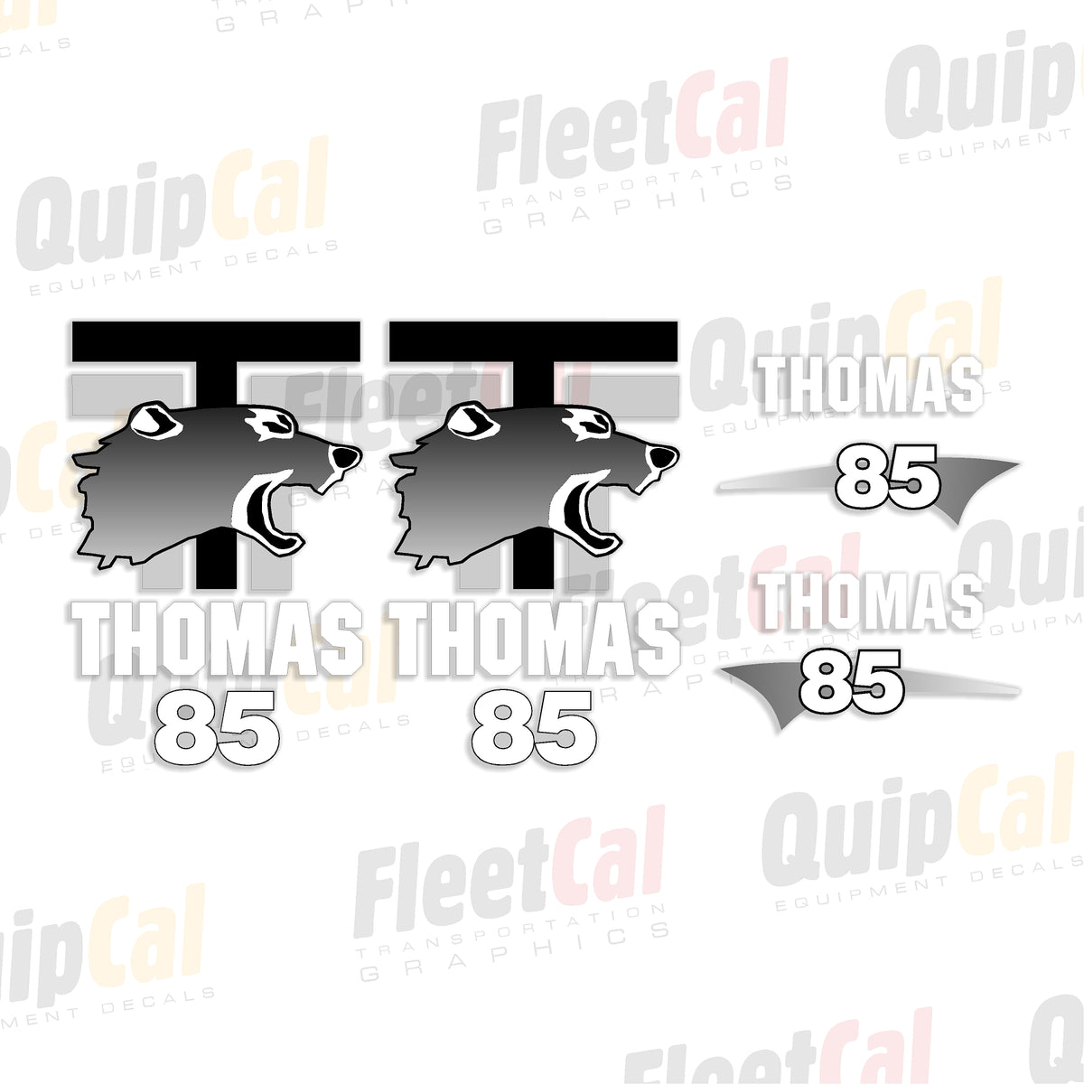 Thomas Skid Loader Decals