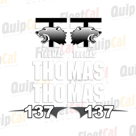 Thomas Skid Loader Decals