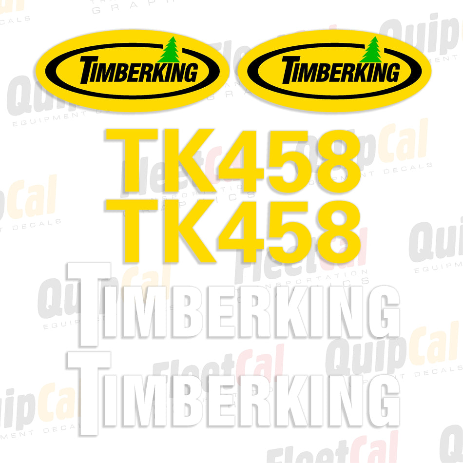 Timberking Forwarder Decal Set