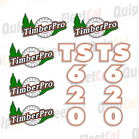 TimberPro Decal Set