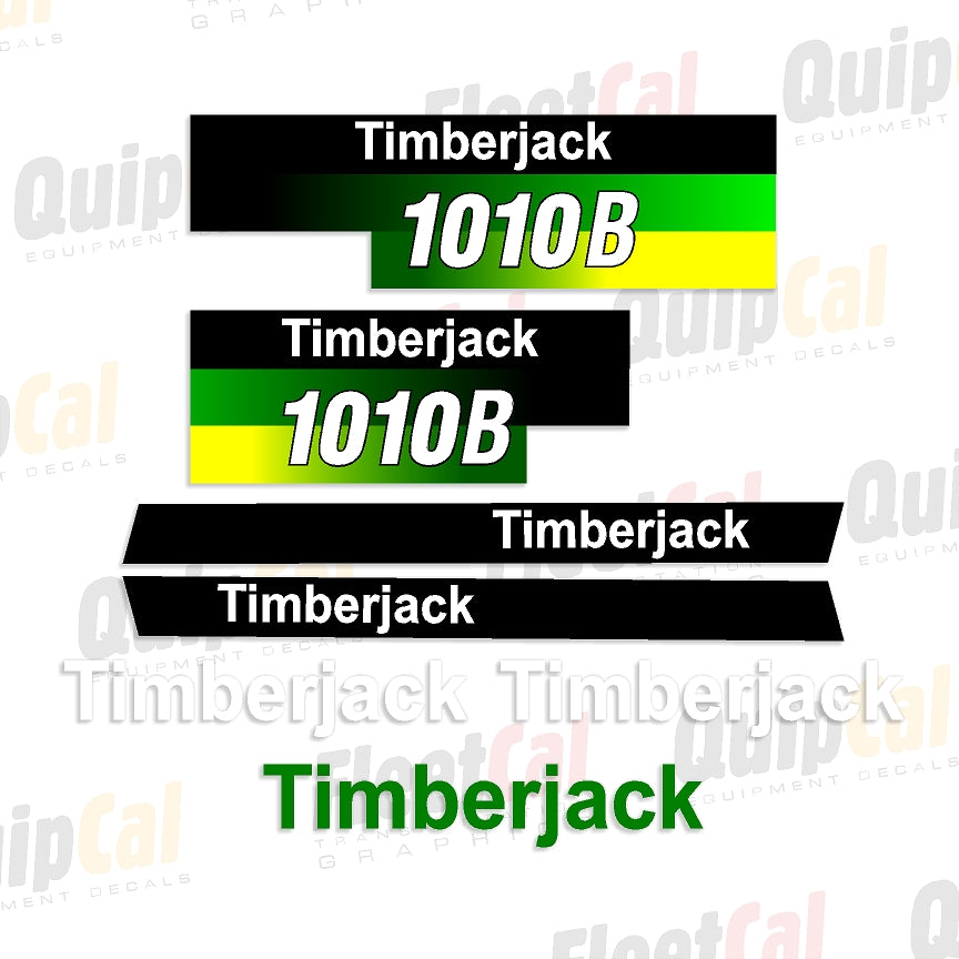 Timberjack 1010B markeringsstickerset