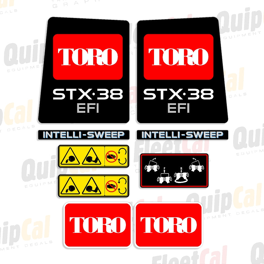 Toro Stump Grinder Decals