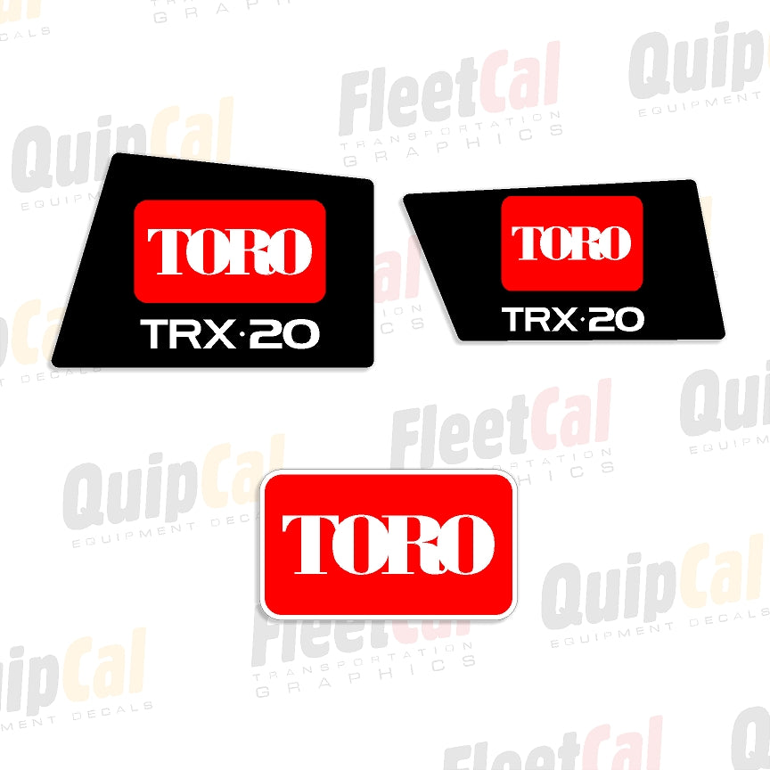 Toro Trencher Decals